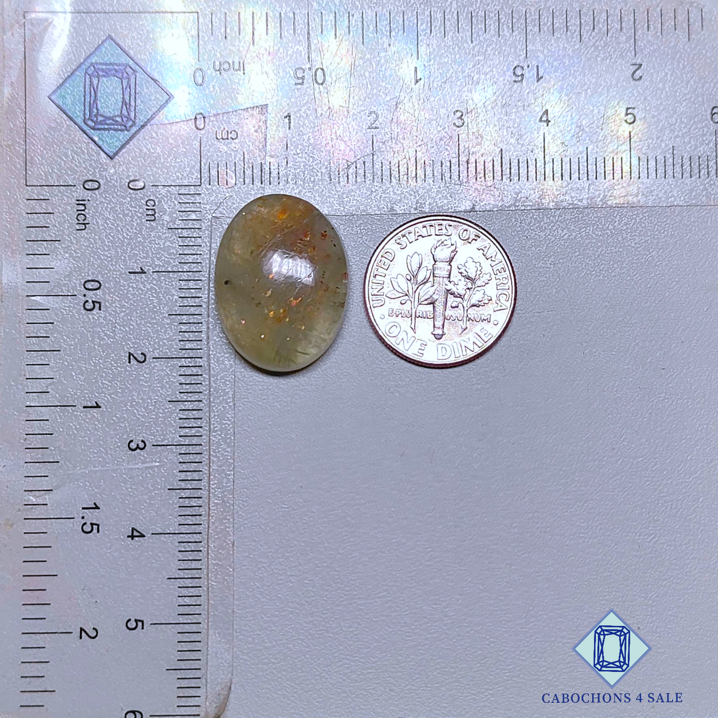 Green Tanzanian Sunstone