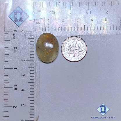 Green Tanzanian Sunstone