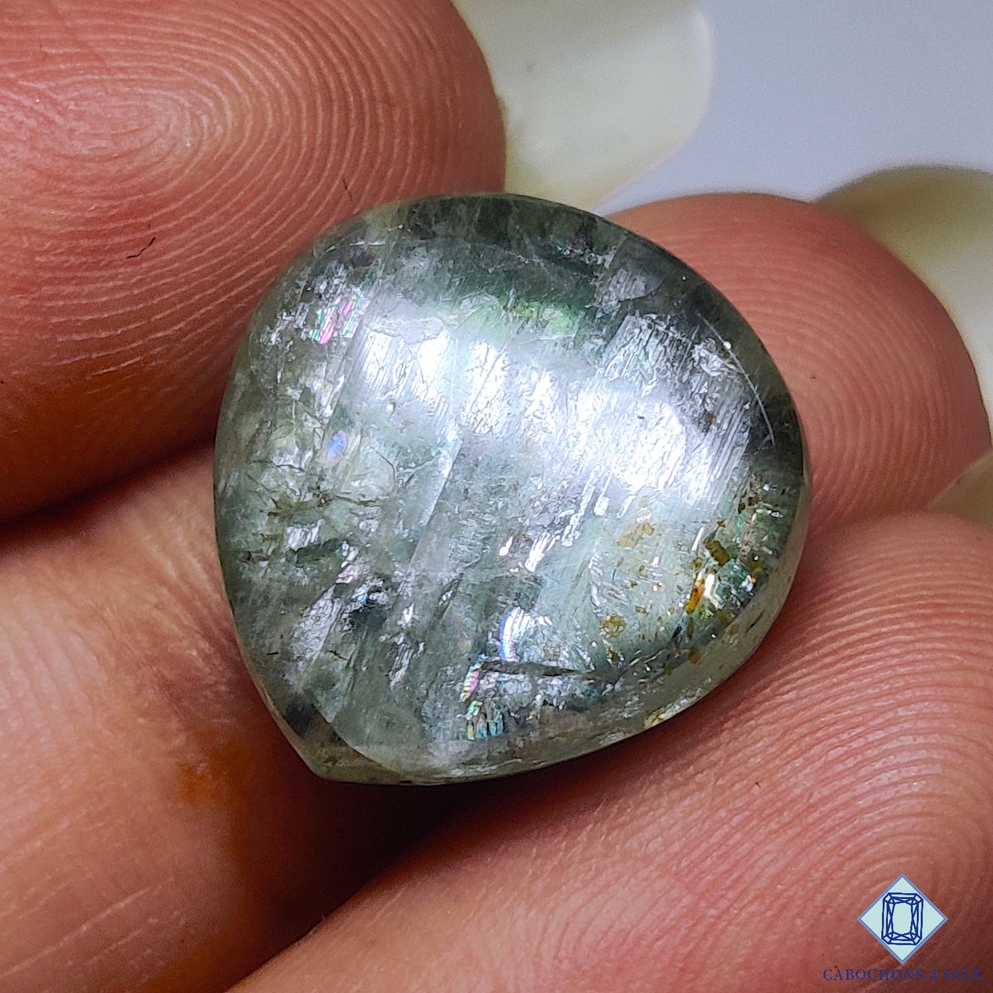 Green Tanzanian Sunstone