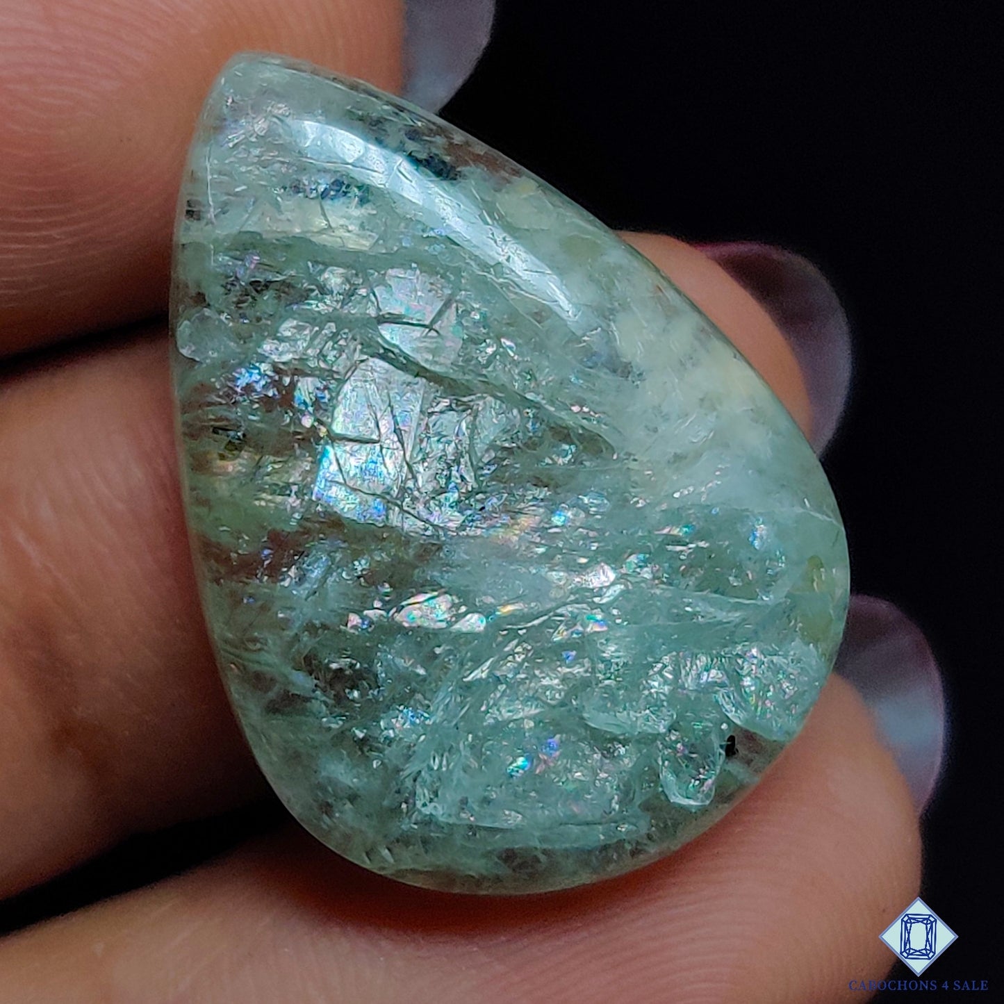 Green Tanzanian Sunstone