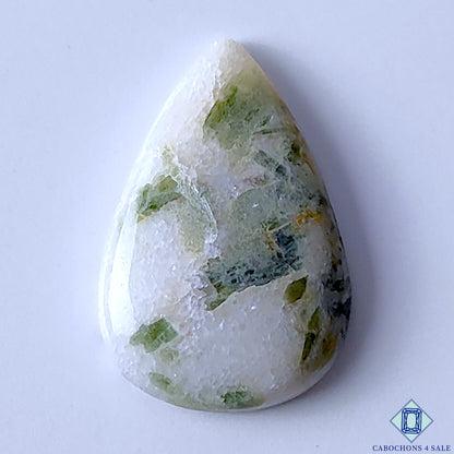 Green Tourmaline Quartz