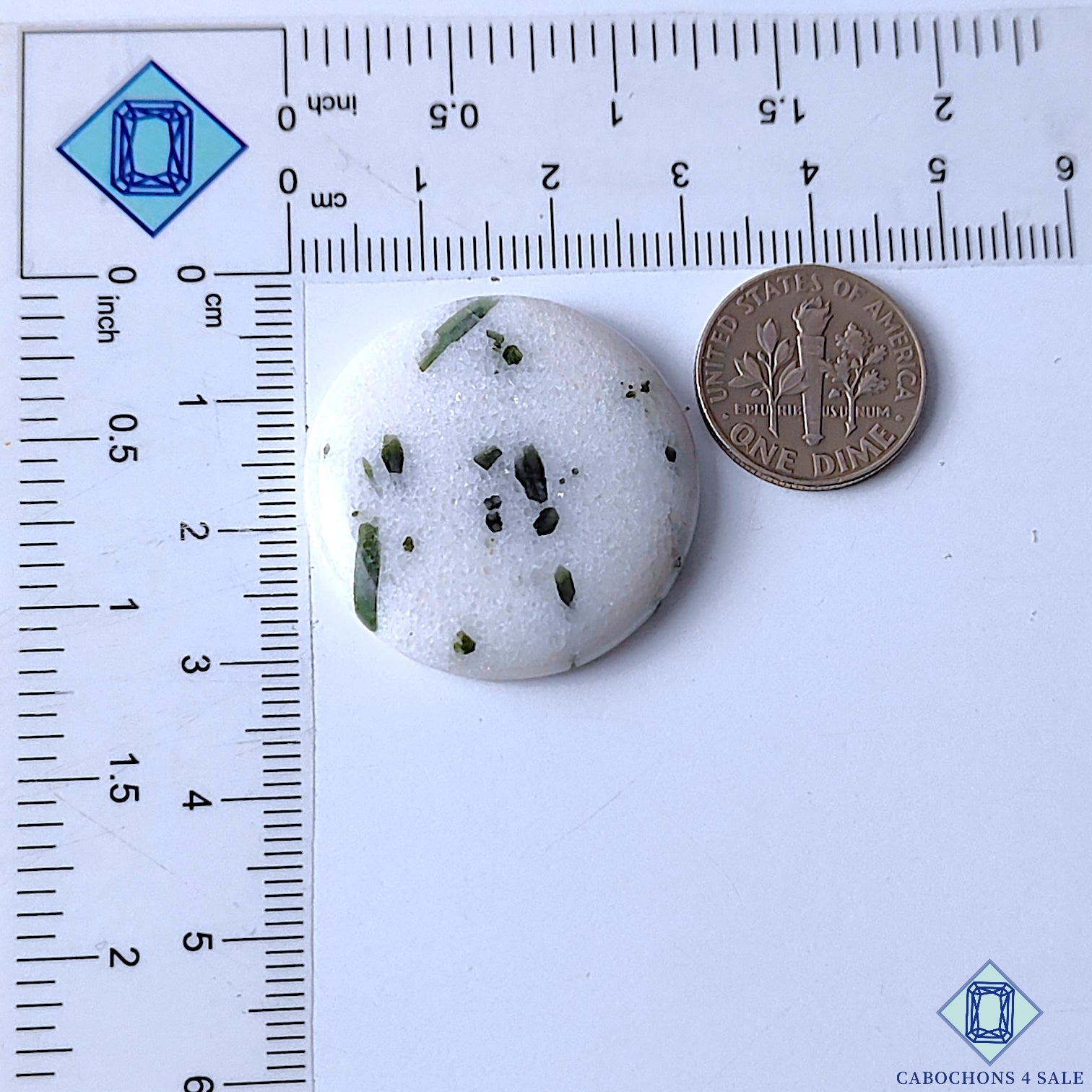 Green Tourmaline Quartz