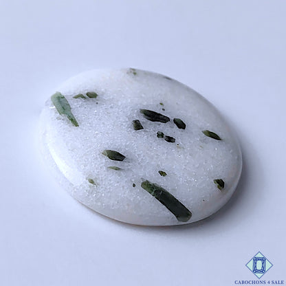 Green Tourmaline Quartz