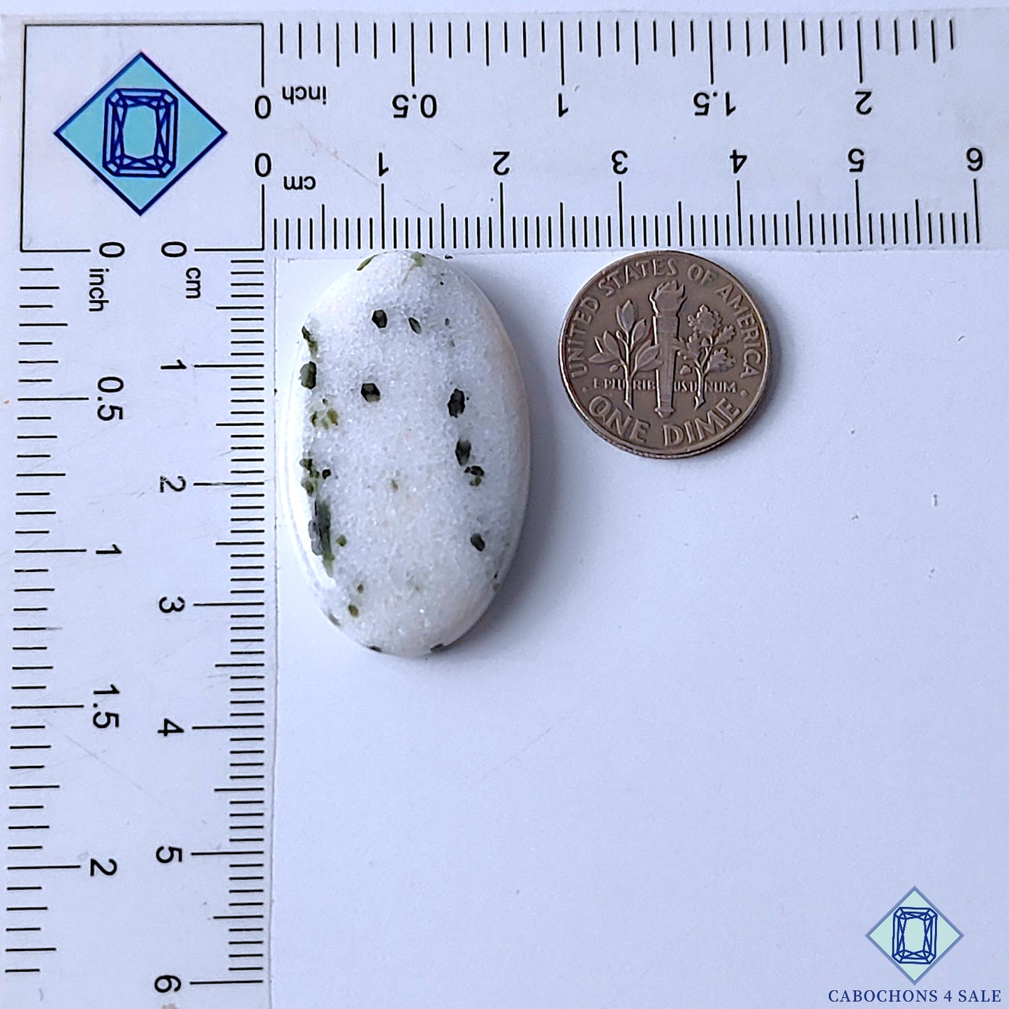 Green Tourmaline Quartz