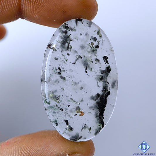 Green Tourmaline Quartz