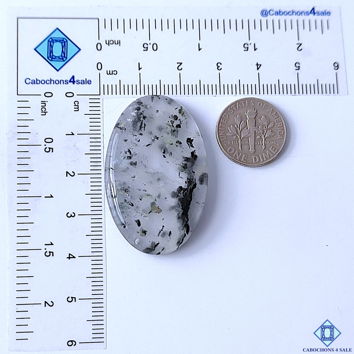 Green Tourmaline Quartz