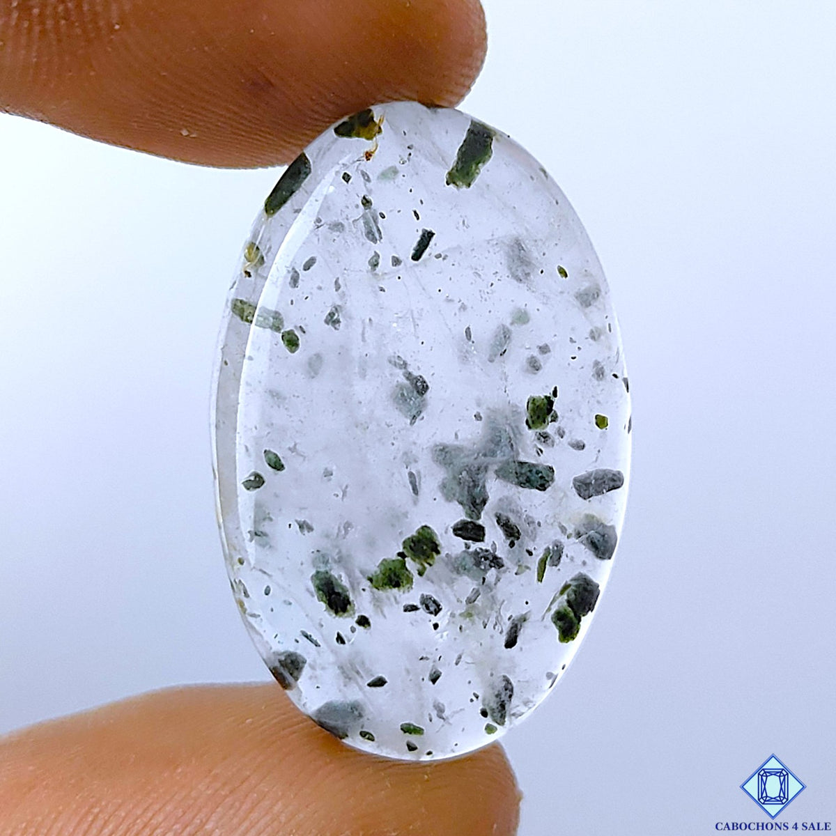 Green Tourmaline Quartz