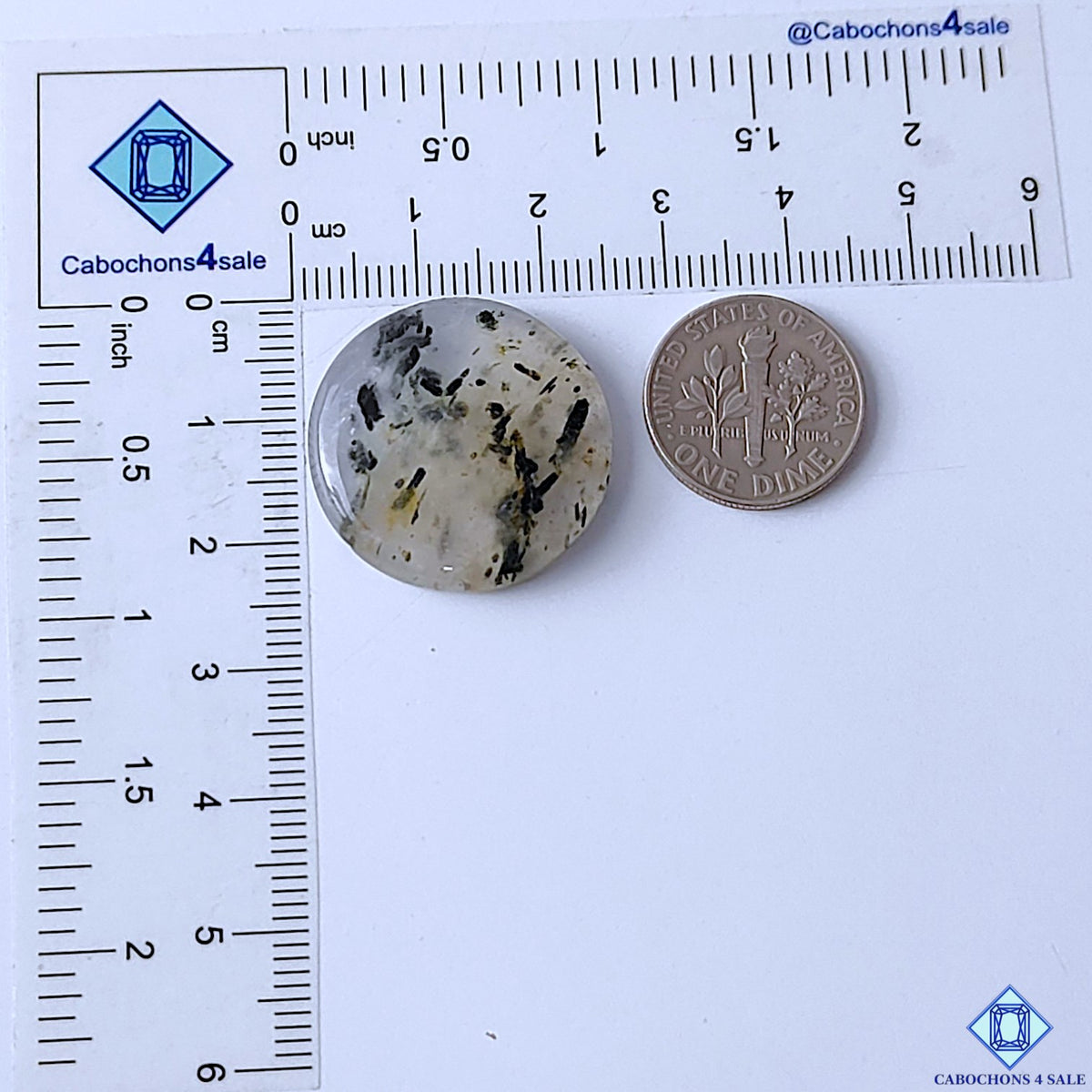 Green Tourmaline Quartz