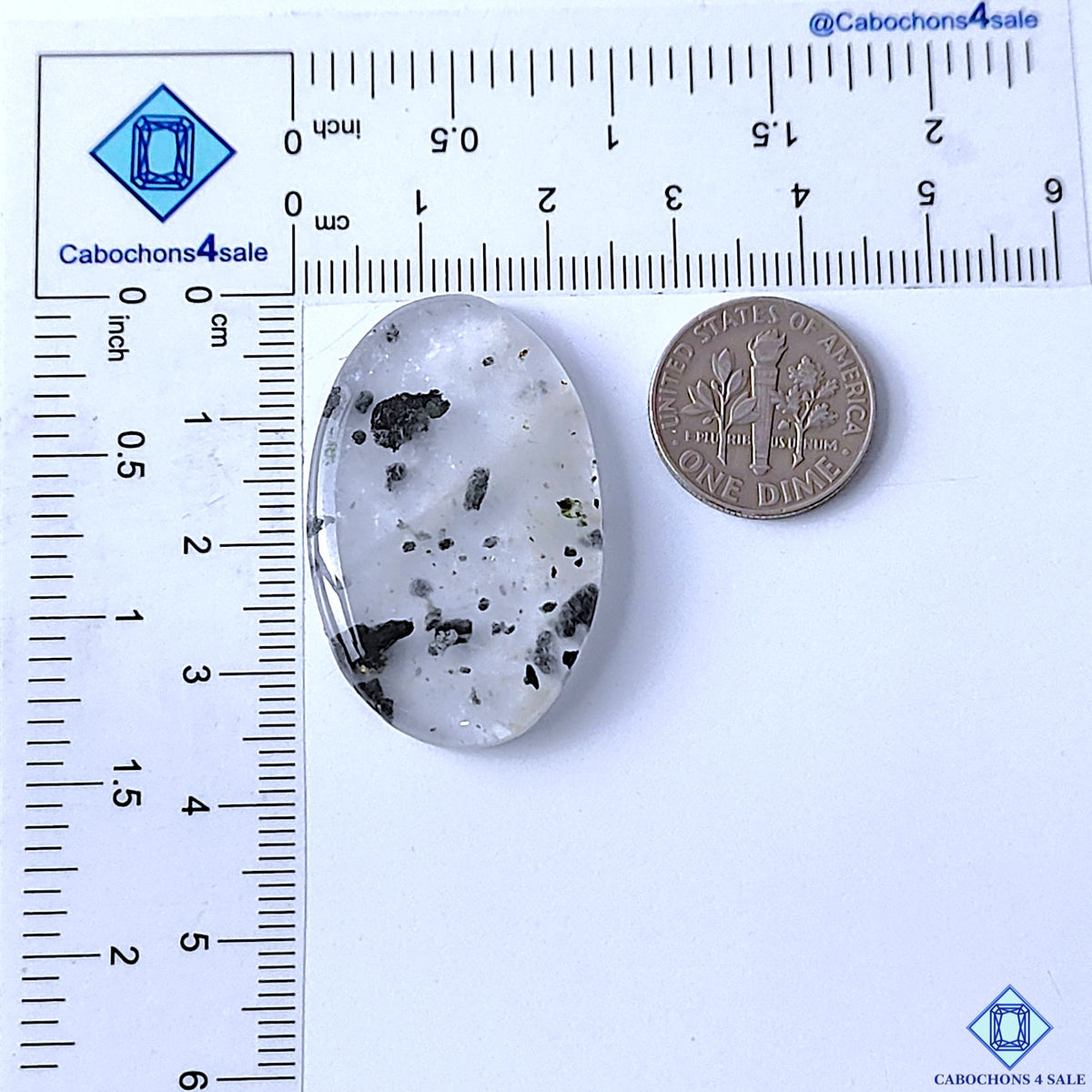 Green Tourmaline Quartz