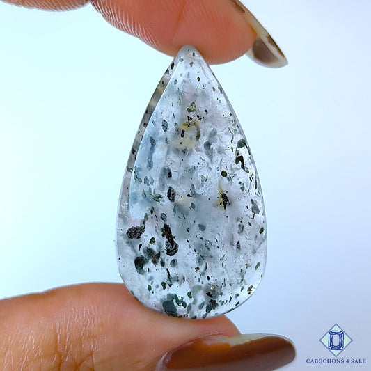 Green Tourmaline Quartz With Pyrite Inclusion