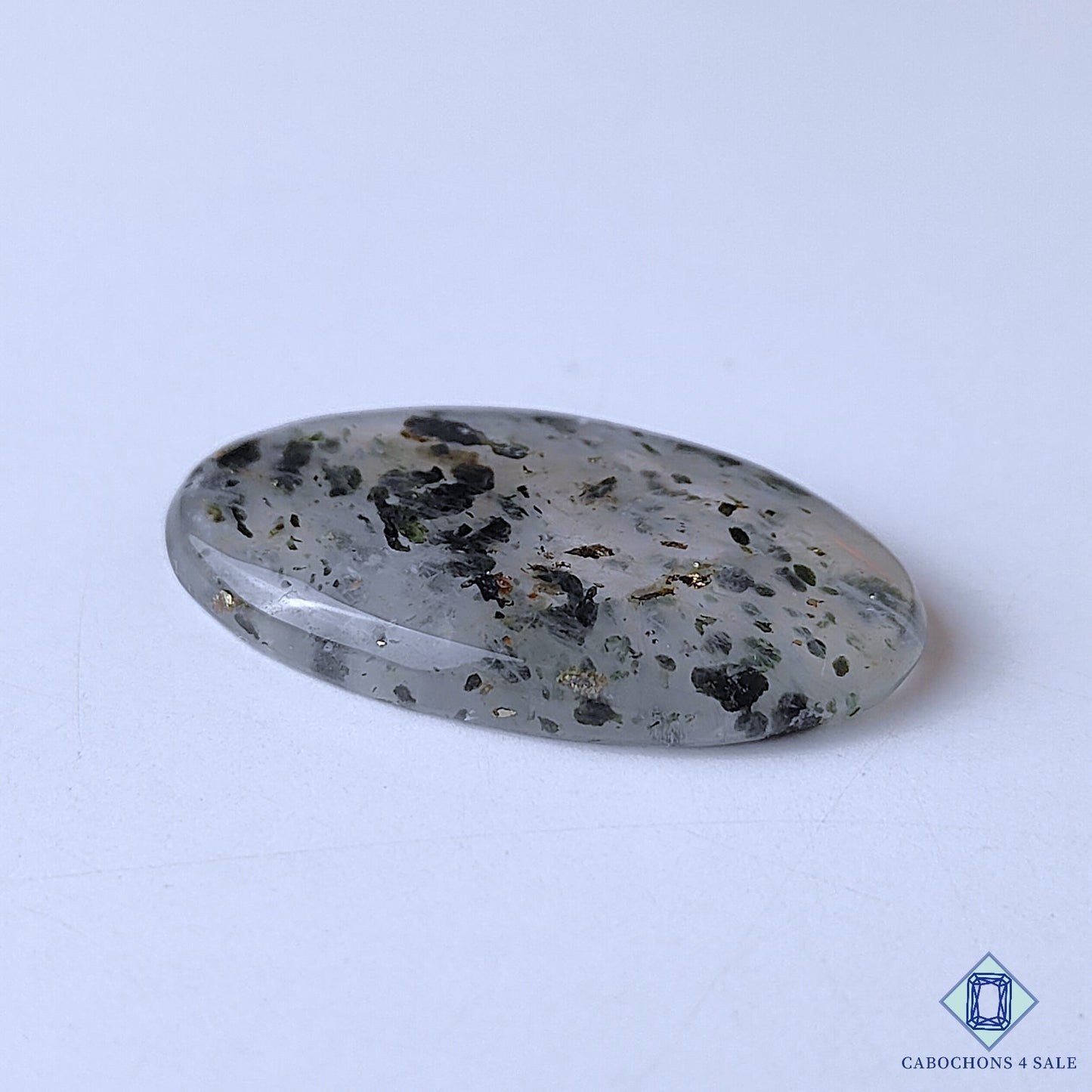 Green Tourmaline Quartz With Pyrite Inclusion