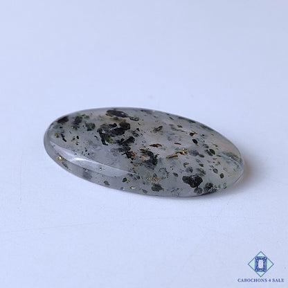 Green Tourmaline Quartz With Pyrite Inclusion