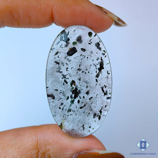 Green Tourmaline Quartz With Pyrite Inclusion