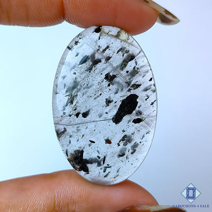 Green Tourmaline Quartz With Pyrite Inclusion