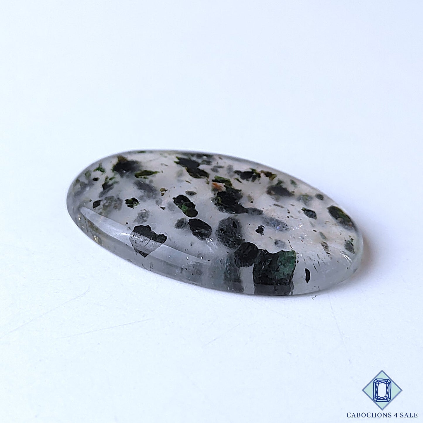 Green Tourmaline Quartz With Pyrite Inclusion