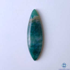 Green Tree Agate Marquise Cabochons