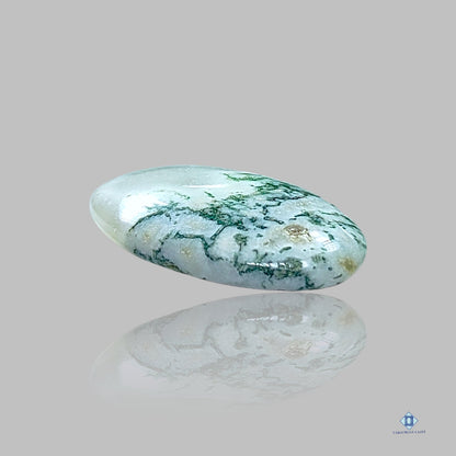 Green Tree Agate Oval Cabochons