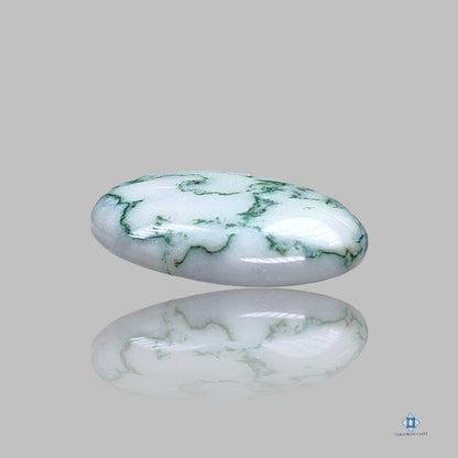 Green Tree Agate Oval Cabochons