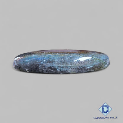Natural Silver Labradorite Gemstone  Oval Cabochons 46*27*9mm from Madagascar available for sale