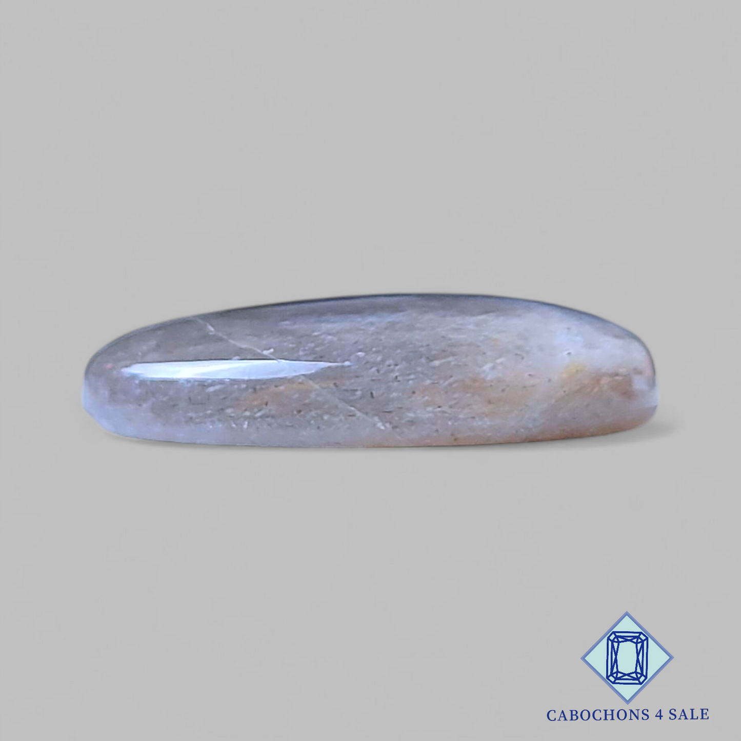 Grey Moonstone Oval Cabochons