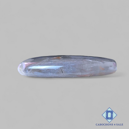 Grey Moonstone Round Cabochons 24*4mm