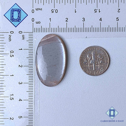 Natural Grey Moonstone Gemstone  Oval Cabochons 31*18*5mm from Sri Lanka available for sale