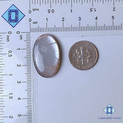 Natural Grey Moonstone Gemstone  Oval Cabochons 26*16*5mm from Sri Lanka available for sale