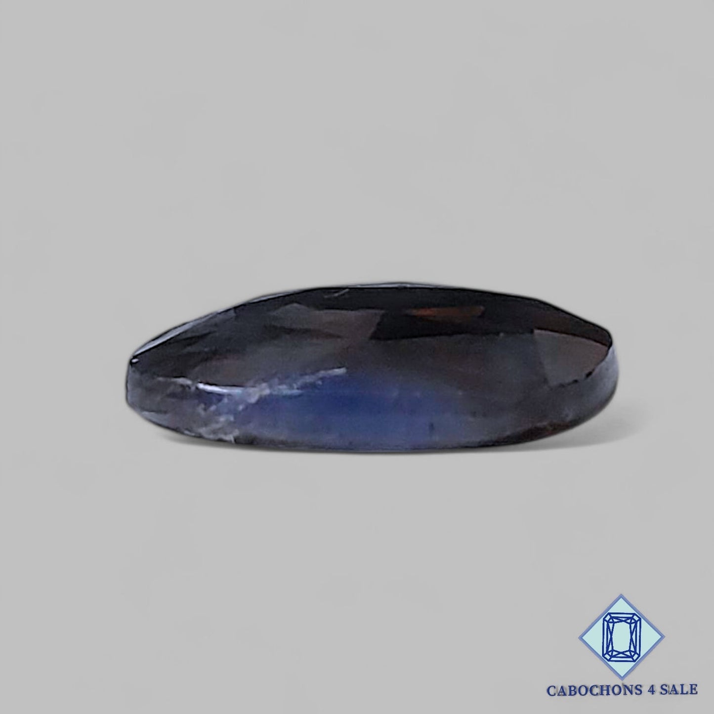 Natural Grey Sapphire Gemstone  Fancy Rose Cut 15*13*1mm from Myanmar available for sale