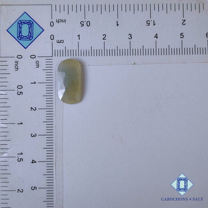 Natural Grey Sapphire Gemstone  Oval Rose Cut 17*9*3mm from Myanmar available for sale