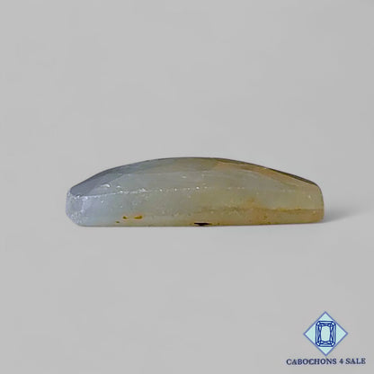 Natural Grey Sapphire Gemstone  Fancy Rose Cut 17*11*3mm from Myanmar available for sale