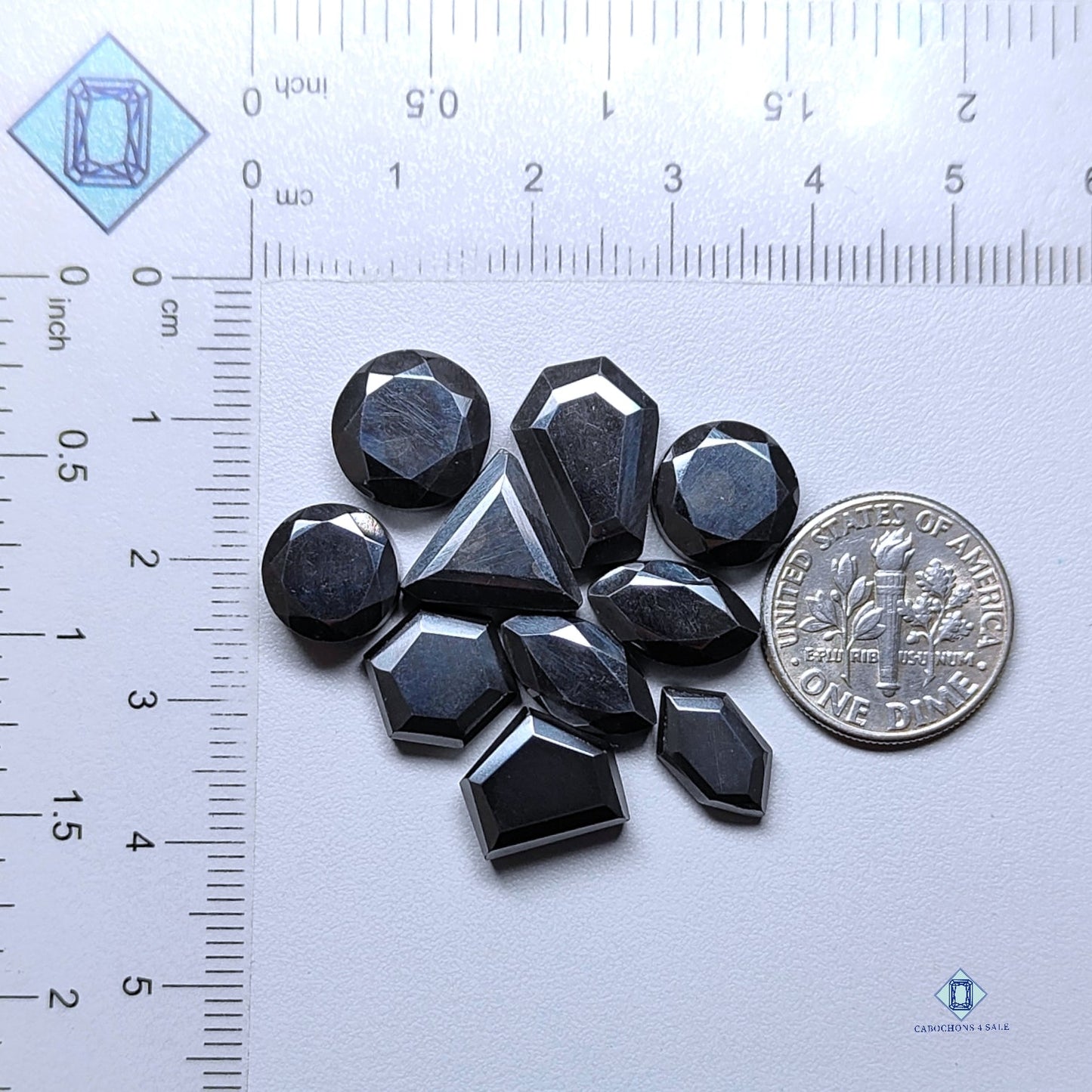 Gun Metal Mix Shape Lots