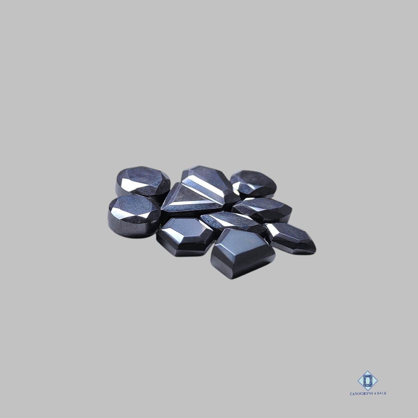 Gun Metal Mix Shape Lots