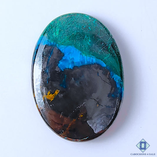 Gun Metal Azurite