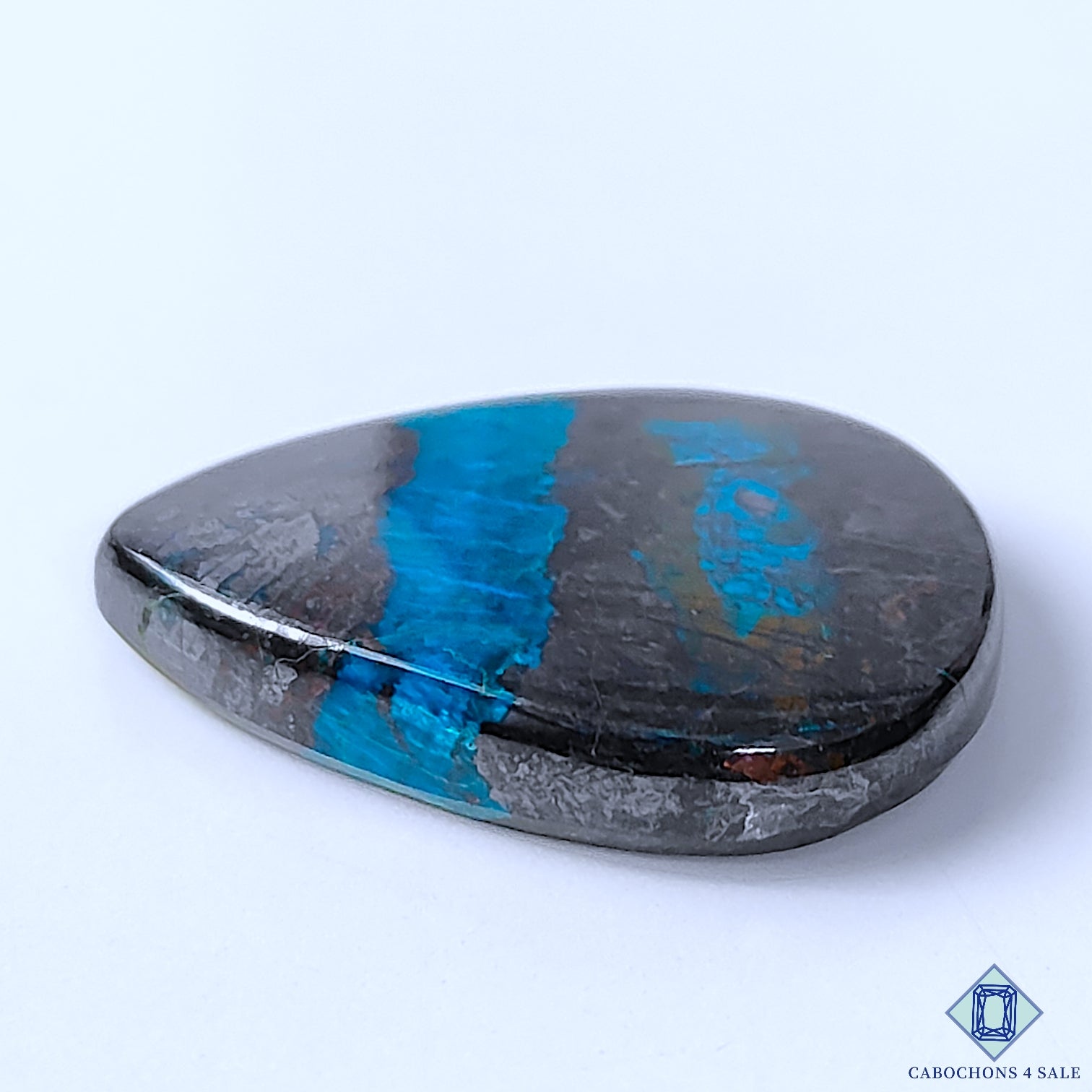 Gun Metal Azurite