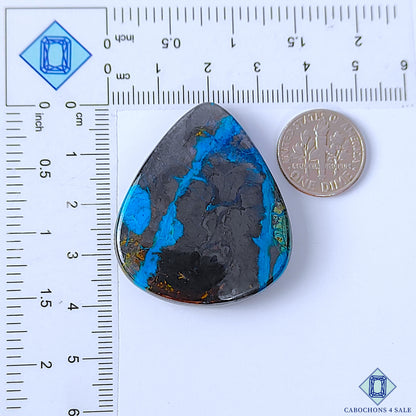 Gun Metal Azurite