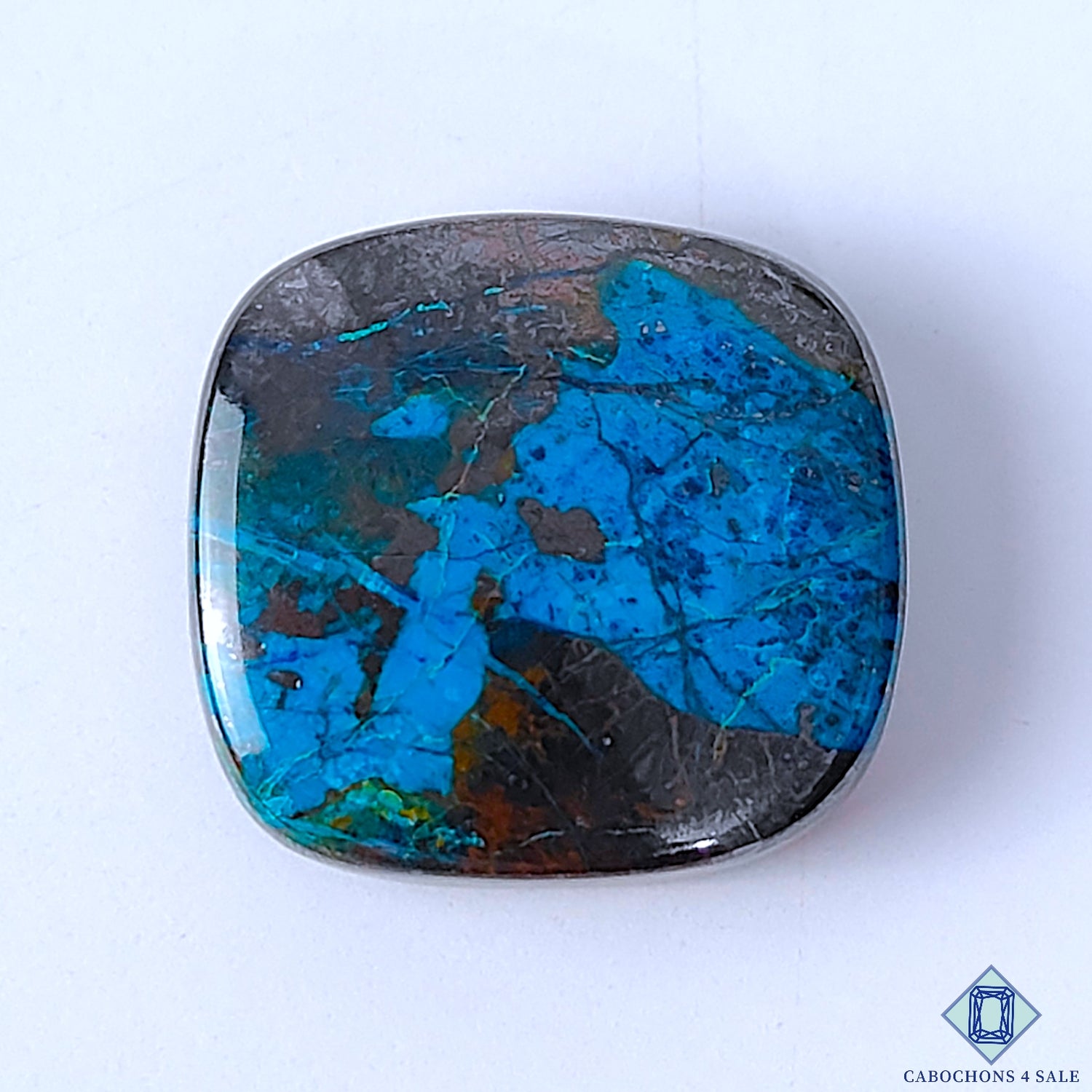 Gun Metal Azurite