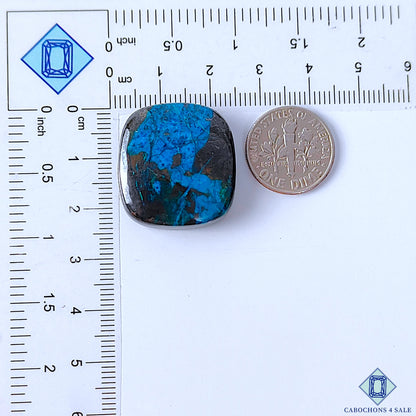 Gun Metal Azurite