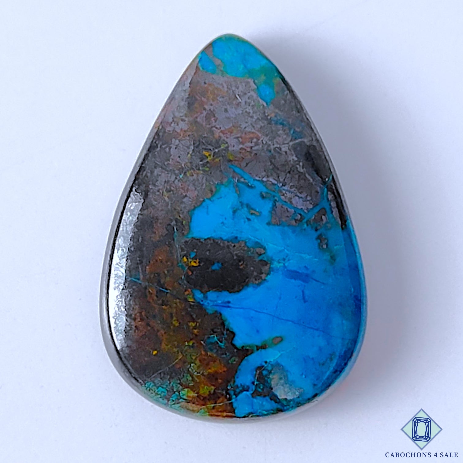 Gun Metal Azurite