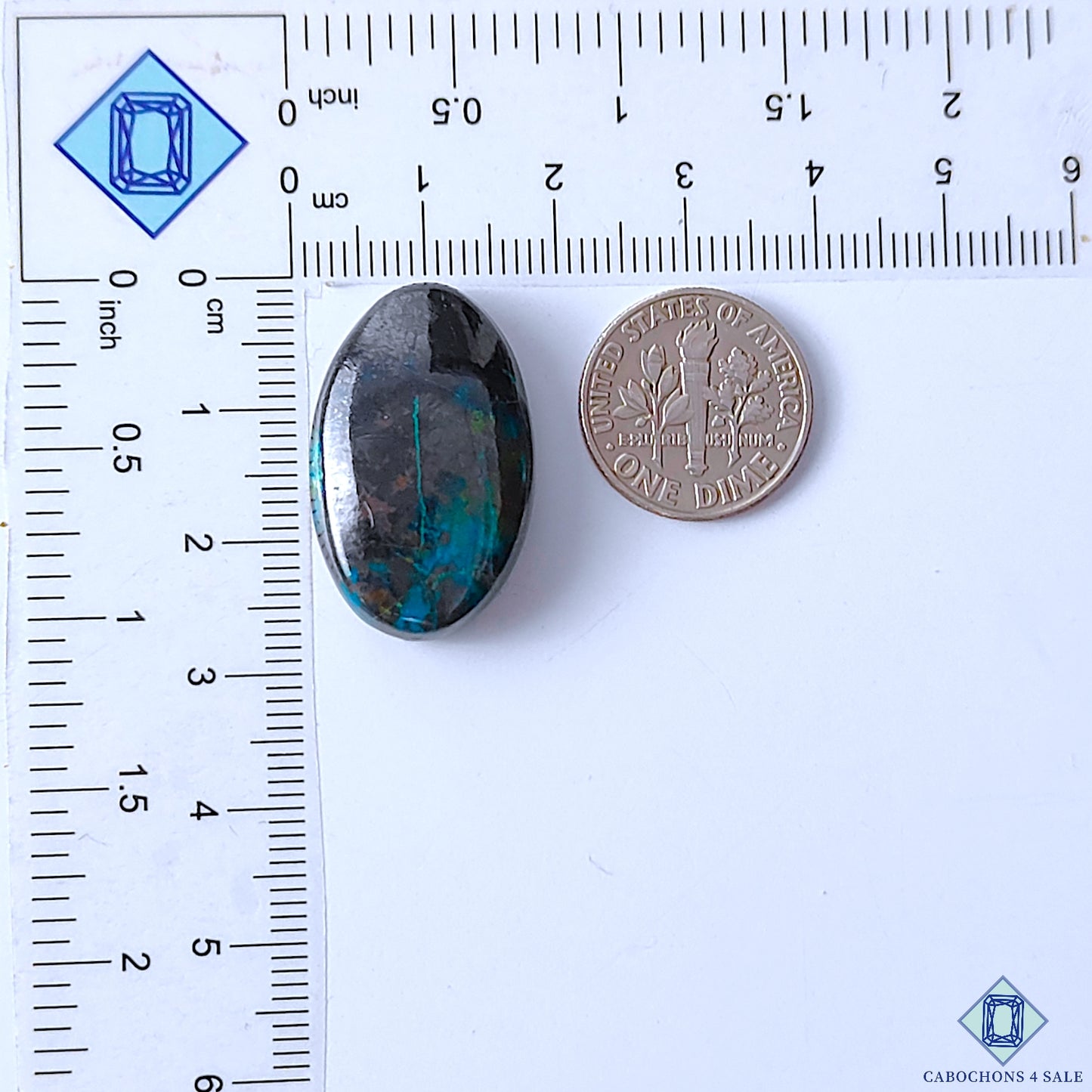 Gunmetal Shattuckite