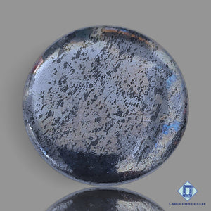 Natural Hematite Gemstone  Round Cabochons 38*5mm from Brazil  available for sale