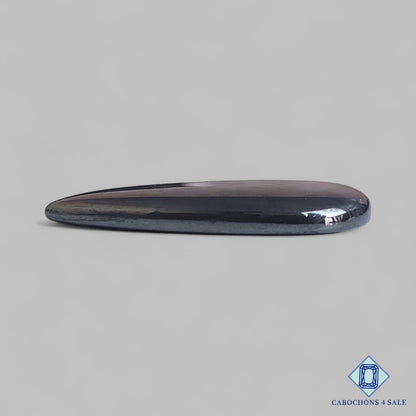 Cabujones de hematita natural en forma de pera, 41 x 24 x 5 mm, de Brasil, disponibles para la venta.