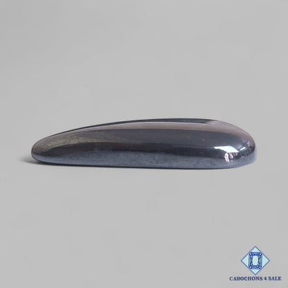 Cabujones de hematita natural en forma de pera, 34 x 22 x 5 mm, de Brasil, disponibles para la venta.