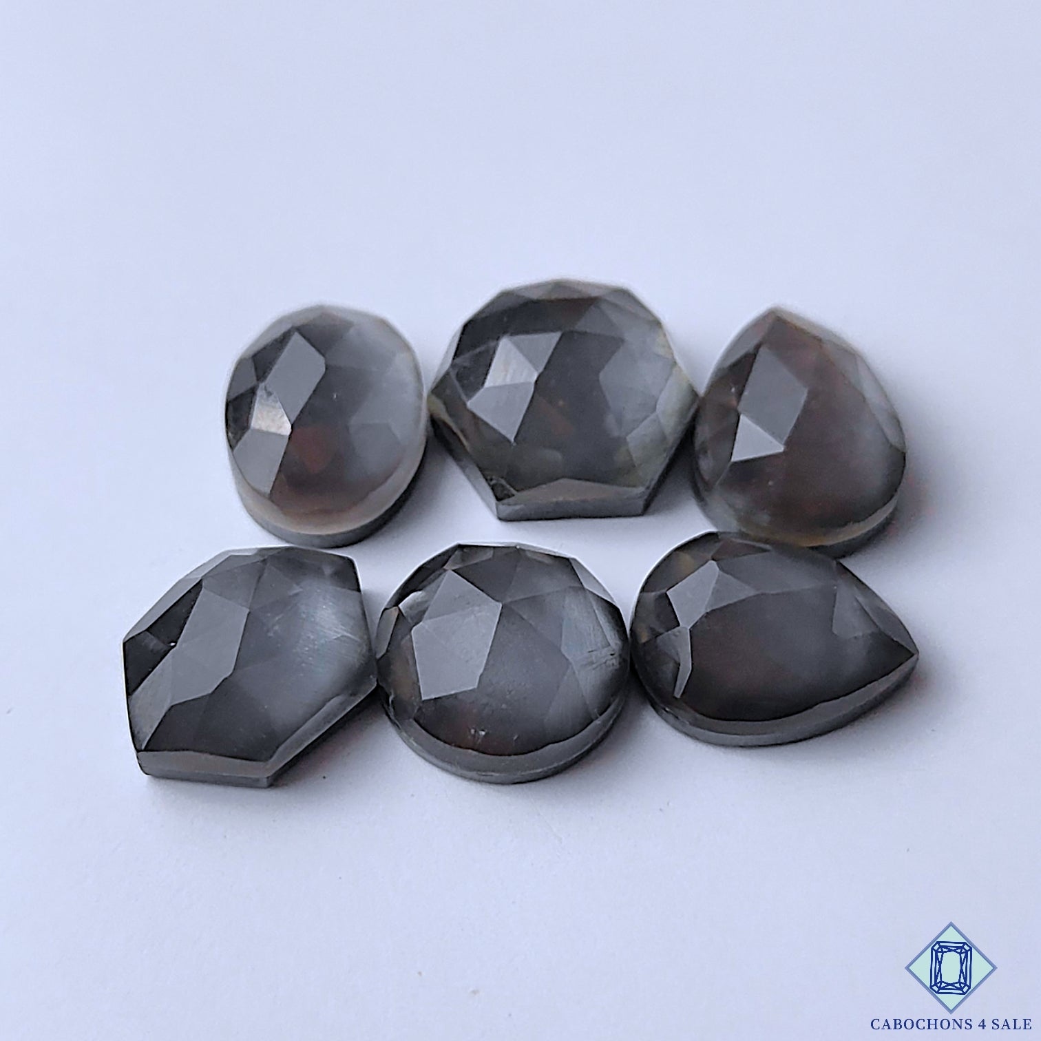 Hematite Quartz Doublets