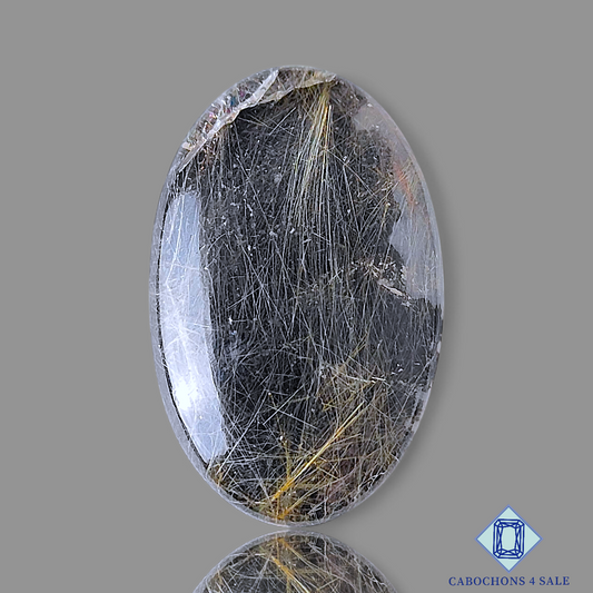 Hematite + Rutile Quartz Doublet