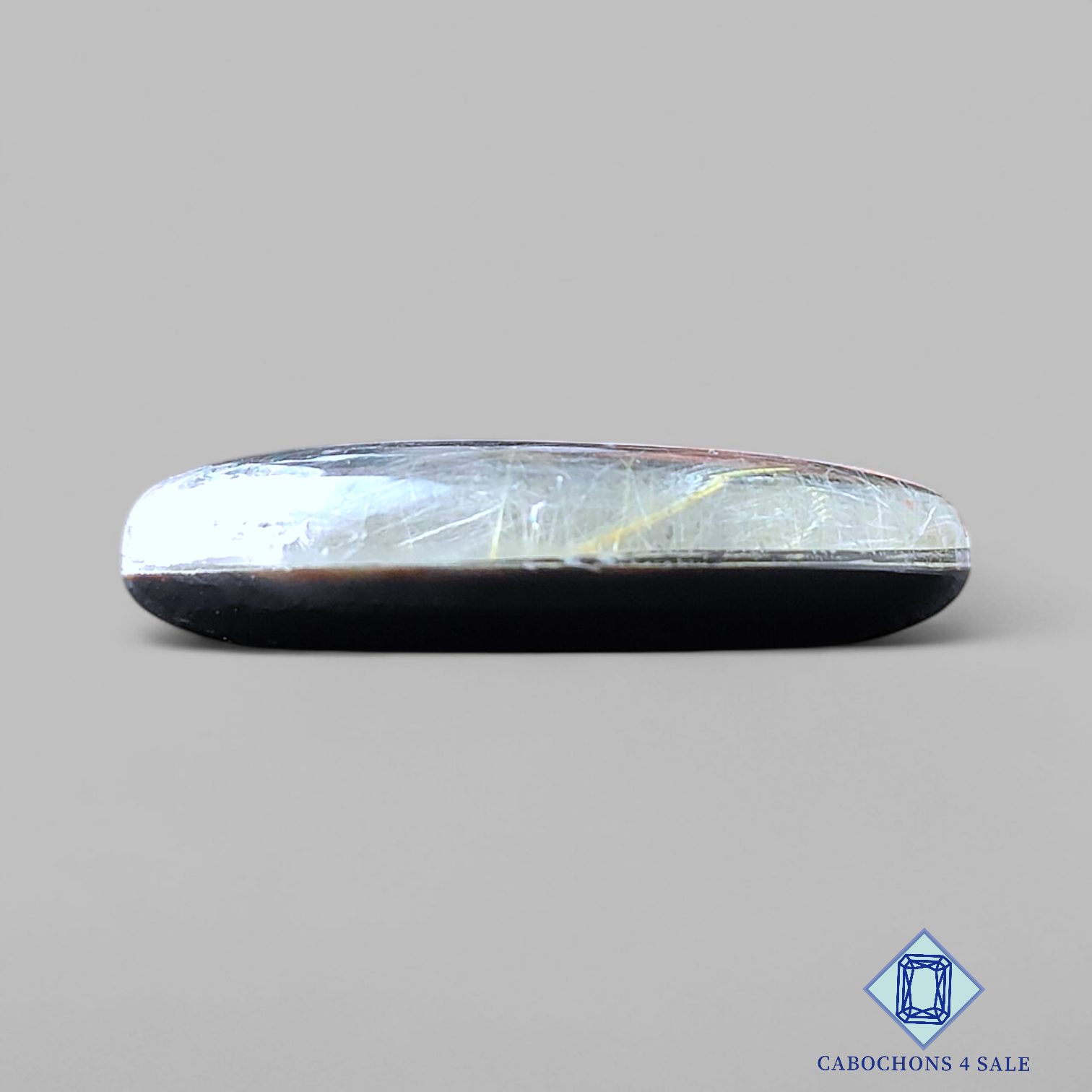 Hematite + Rutile Quartz Doublet