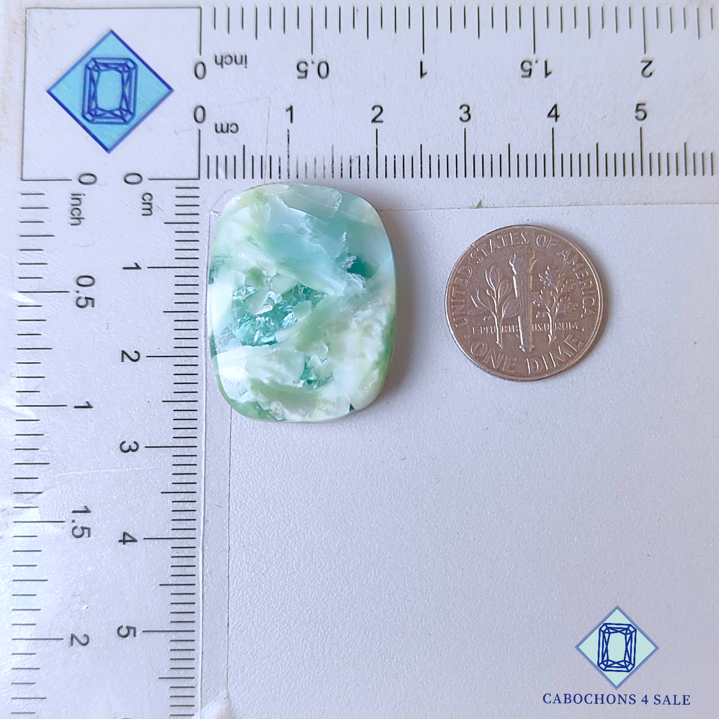 Hemimorphite Fancy Cabochons 26*20*6mm