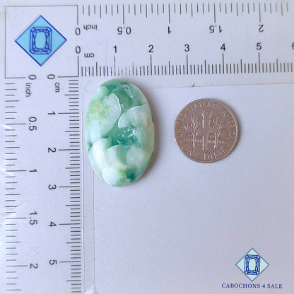 Cabujones Ovalados Hemimorfita 29*18*6mm