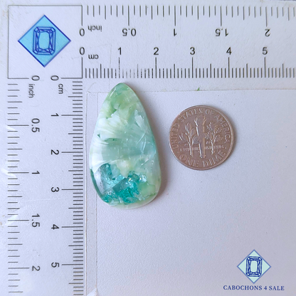 Cabujones Hemimorfita Pera 34*19*6mm