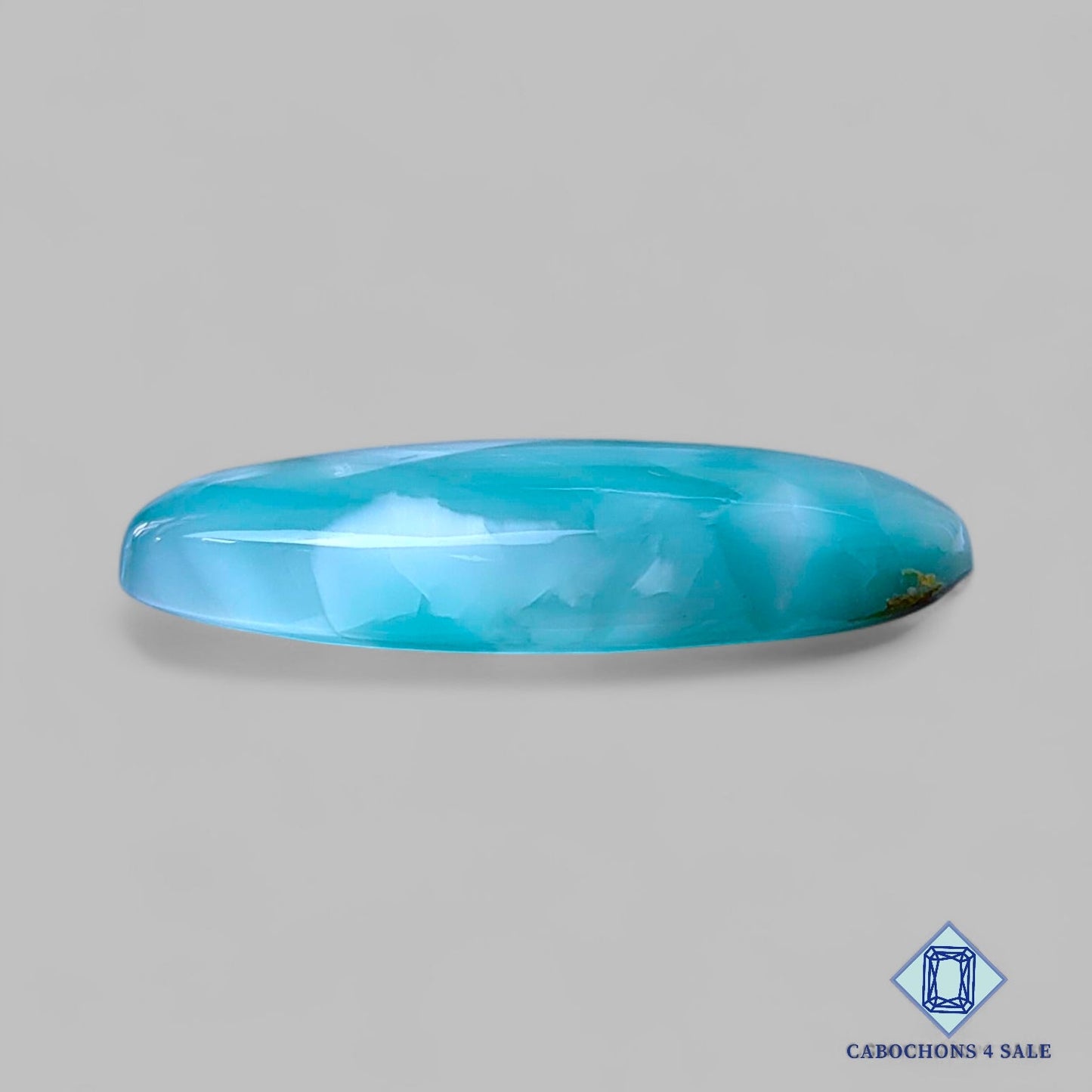 Natural Hemimorphite Gemstone  Oval Cabochons 32*19*7mm from Mexico available for sale