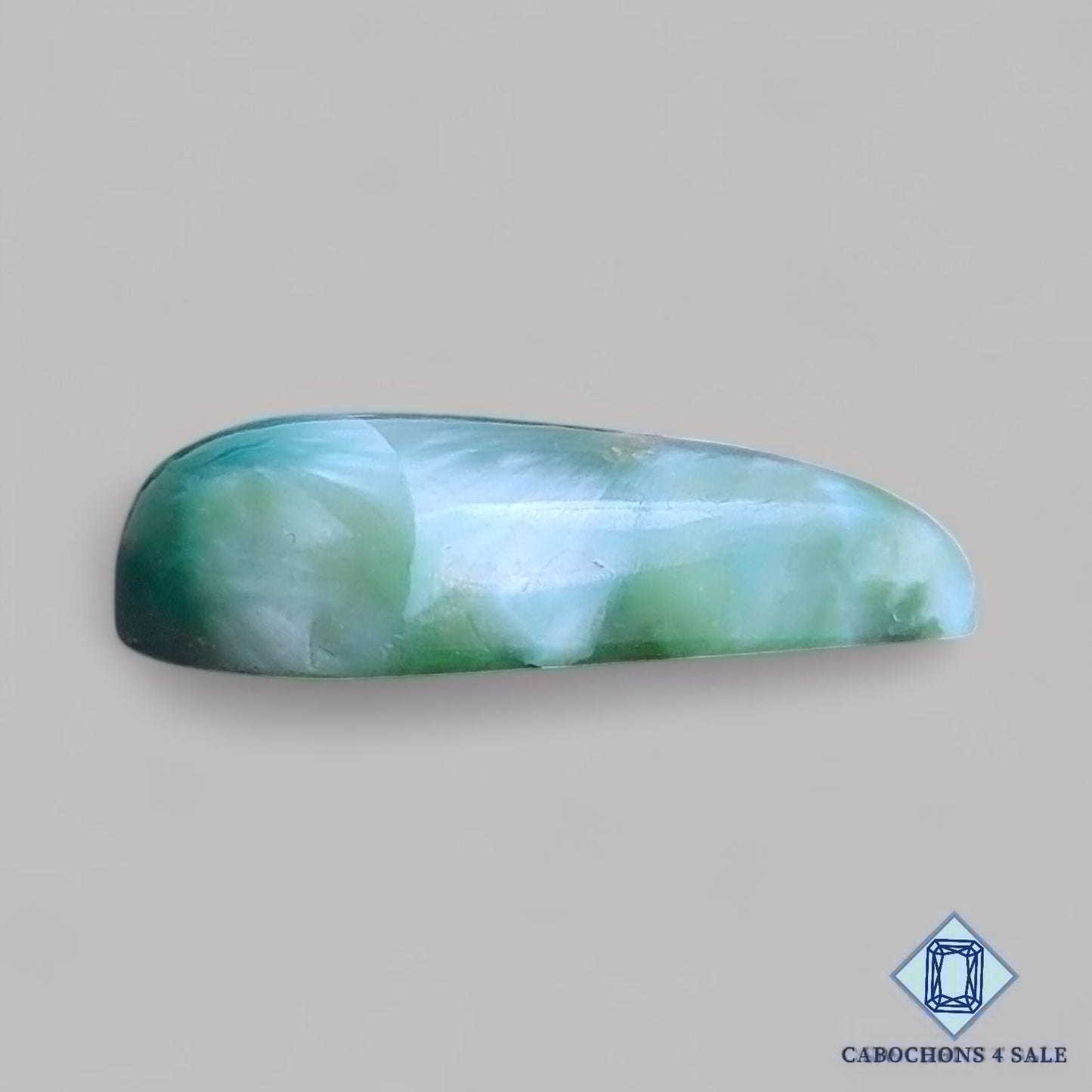 Cabujones de pera con piedras preciosas de hemimorfita natural 31 * 18 * 8 mm de México disponibles para la venta